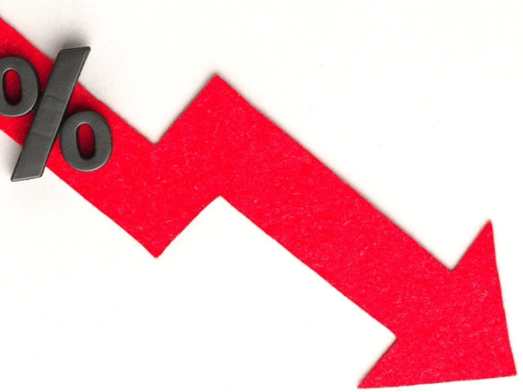 Verkaufrückgang, wirtschaftliche Abwärtstrend, Finanzmarkt, geldpolitische Herausforderungen, wirtschaftliche Unsicherheit.